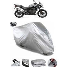 Coverplus Triumph Tiger 1200 Alpine Edition Arka Çanta Uyumlu Su Geçirmez Gri Motosiklet Brandası