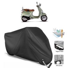 Coverplus Vespa LXV 125 Siyah Motosiklet Branda