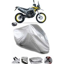 Coverplus Voge 300 GY Arka Çanta Uyumlu Su Geçirmez Gri Motosiklet Brandası