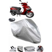 Coverplus Volta RS5 Arka Çanta Uyumlu Su Geçirmez Gri Motosiklet Brandası