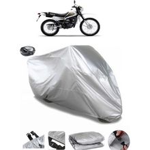 Coverplus Yamaha DT 125 Arka Çanta Uyumlu Su Geçirmez Gri Motosiklet Brandası