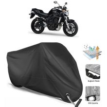 Coverplus Yamaha FZ6 Siyah Motosiklet Branda