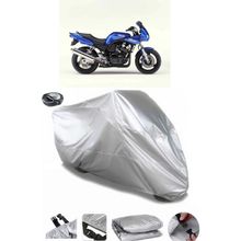 Coverplus Yamaha FZS600 Gri Arka Çanta Uyumlu Su Geçirmez Motosiklet Brandası