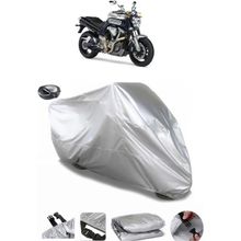 Coverplus Yamaha MT-01 Arka Çanta Uyumlu Su Geçirmez Gri Motosiklet Brandası