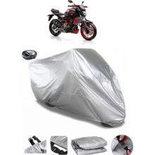 Coverplus Yamaha MT-07 Moto Cage Arka Çanta Uyumlu Su Geçirmez Gri Motosiklet Brandası