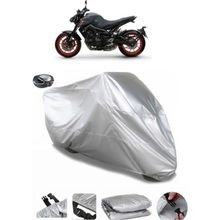 Coverplus Yamaha MT-09 Arka Çanta Uyumlu Su Geçirmez Gri Motosiklet Brandası