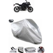 Coverplus Yamaha MT-10 Arka Çanta Uyumlu Su Geçirmez Gri Motosiklet Brandası