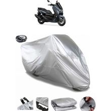 Coverplus Yamaha Nmax 125 Arka Çanta Uyumlu Su Geçirmez Gri Motosiklet Brandası