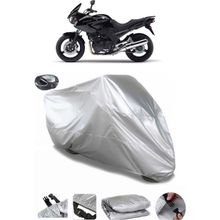 Coverplus Yamaha TDM 900 Arka Çanta Uyumlu Su Geçirmez Gri Motosiklet Brandası