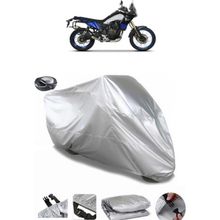 Coverplus Yamaha Tenere 700 Arka Çanta Uyumlu Su Geçirmez Gri Motosiklet Brandası