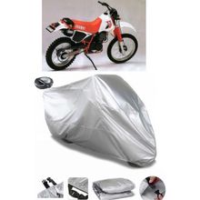 Coverplus Yamaha TT 600 E Arka Çanta Uyumlu Su Geçirmez Gri Motosiklet Brandası