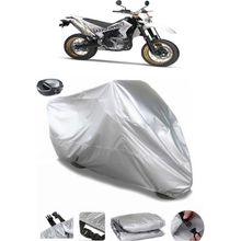 Coverplus Yamaha WR 250 X Arka Çanta Uyumlu Su Geçirmez Gri Motosiklet Brandası