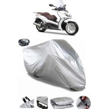 Coverplus Yamaha X-City 250 Arka Çanta Uyumlu Su Geçirmez Gri Motosiklet Brandası