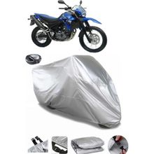 Coverplus Yamaha XT 660 X Arka Çanta Uyumlu Su Geçirmez Gri Motosiklet Brandası