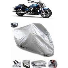 Coverplus Yamaha XVS 950 A Arka Çanta Uyumlu Su Geçirmez Gri Motosiklet Brandası