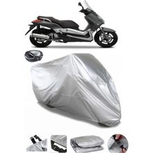 Coverplus Yamaha YP 250 R X Max Arka Çanta Uyumlu Su Geçirmez Gri Motosiklet Brandası