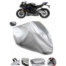 Coverplus Yamaha YZF R1M Arka Çanta Uyumlu Su Geçirmez Gri Motosiklet Brandası