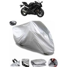 Coverplus Yamaha YZF R6S Arka Çanta Uyumlu Su Geçirmez Gri Motosiklet Brandası