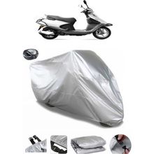 Coverplus Yuki Active 125 Arka Çanta Uyumlu Su Geçirmez Gri Motosiklet Brandası