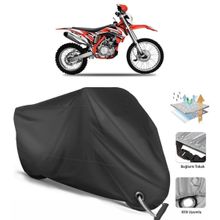 Coverplus Yuki Dirty Paws Off Road Siyah Motosiklet Branda
