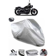 Coverplus Yuki Funrider 125 Arka Çanta Uyumlu Su Geçirmez Gri Motosiklet Brandası