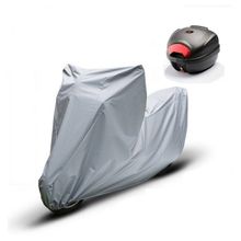Coverplus Yuki Solid 125 Gri Su Geçirmez Motosiklet Brandası