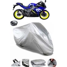 Coverplus Yuki Taro GP1 Arka Çanta Uyumlu Su Geçirmez Gri Motosiklet Brandası