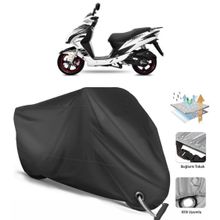 Coverplus Yuki YB 100 Jumbo Siyah Motosiklet Branda
