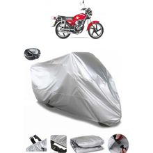 Coverplus Yuki YK 100-2A Apollo Arka Çanta Uyumlu Su Geçirmez Gri Motosiklet Brandası