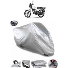 Coverplus Yuki YK 125-7D Apollo Arka Çanta Uyumlu Su Geçirmez Gri Motosiklet Brandası
