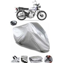 Coverplus Yuki YK-180M Modify Arka Çanta Uyumlu Su Geçirmez Gri Motosiklet Brandası