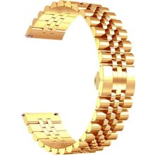 CoverZone Apple Watch 44 mm Parlak Metal Klipsli Rose Gold Kordon