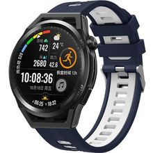 CoverZone Galaxy Gear S3 Grealish Lacivert Delikli Silikon Kordon