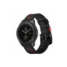 Coverzone Galaxy Gear S3 Siyah Deri Kordon