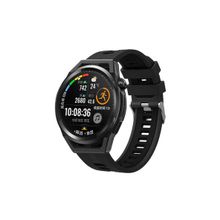CoverZone Galaxy Watch Active 2 40 mm Grealish Silikon Delikli Siyah Kordon