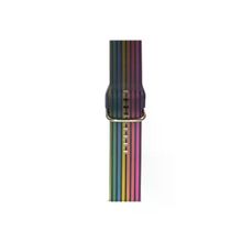 CoverZone Haylou Solar LS05 22 mm Renkli Desenli Erstwhile Rainbow Kayış Kordon