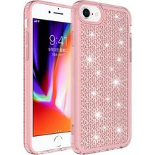 CoverZone iPhone 11 Airbagli Kamera Korumalı Parlak Tasarımlı Z-Snow Emollient Pembe Cep Telefonu Kılıfı