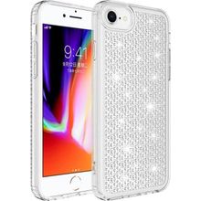 CoverZone iPhone 13 Airbagli Kamera Korumalı Parlak Tasarımlı Z-Snow Emollient Renksiz Cep Telefonu Kılıfı