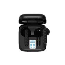 Coverzone Kablosuz Tws Bluetooth Type-C LED Ekranlı Kulakiçi Kulaklık - Siyah