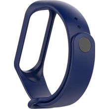 CoverZone Xiaomi Mi Band 5 Uyumlu Termoplastik Lacivert Kayış Kordon