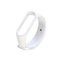 CoverZone Xiaomi Mi Band 6 Uyumlu Termoplastik Silikon Beyaz Kayış Kordon