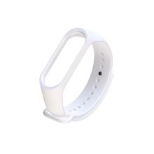 CoverZone Xiaomi Mi Band 6 Uyumlu Termoplastik Silikon Beyaz Kayış Kordon