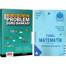 Çöz Kazan Tyt Temel Matematik ve Akm Problemler Soru Bankası Seti 2 Kitap
