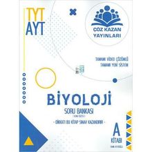Çöz Kazan Yayınları TYT-AYT Biyoloji Konu Özetli Soru Bankası