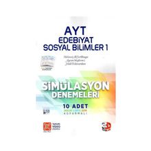 Çözüm Yayınları AYT Edebiyat Sosyal Bilimler 1 Simülasyon Denemeleri