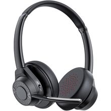 CPTEA Bluetooth kulaklık, kablosuz Bluetooth V5.4 mikrofonlu kulaklık, gürültü önleyici çok noktalı bağlantılı, kablosuz kulaklık, iş/mobil/dizüstü bilgisayar/çağrı merkezi/gürültülü ofis/zoom için
