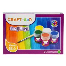 Craft And Arts 6x18 ml Guaj Boya