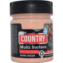 Craft Country 120 cc Şeftali Multi Surface Hobi Boyası