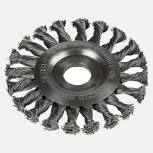 Craftomat 115 mm Örgülü Disk Tel Fırça