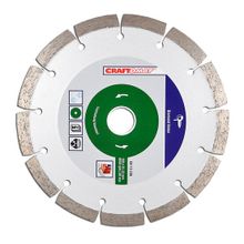 Craftomat 180 mm Yeşil Beton Segme Nt Elmas Kesici Disk